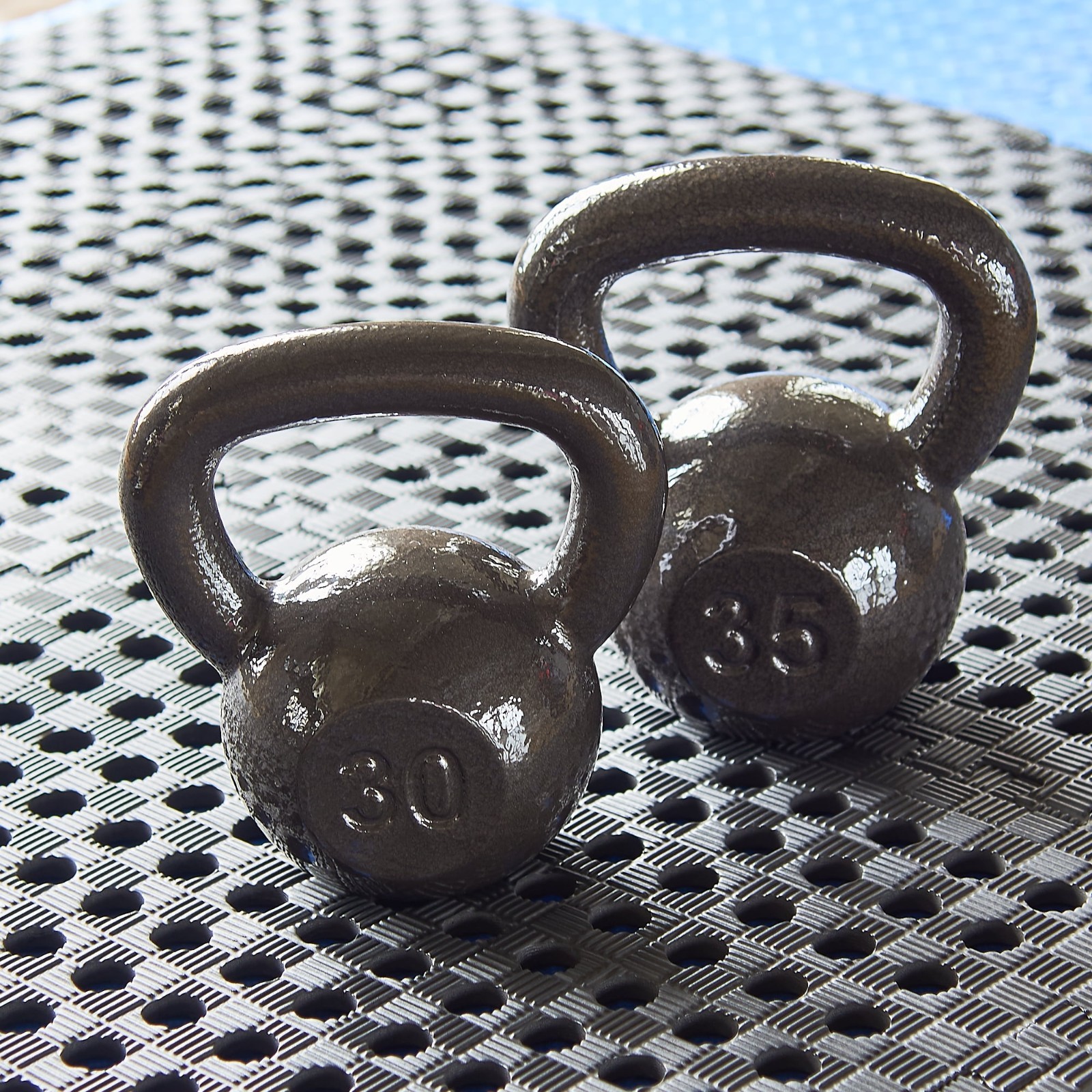 50 Lb Full Body Exercise Strength Training Kettlebell Weight, Single