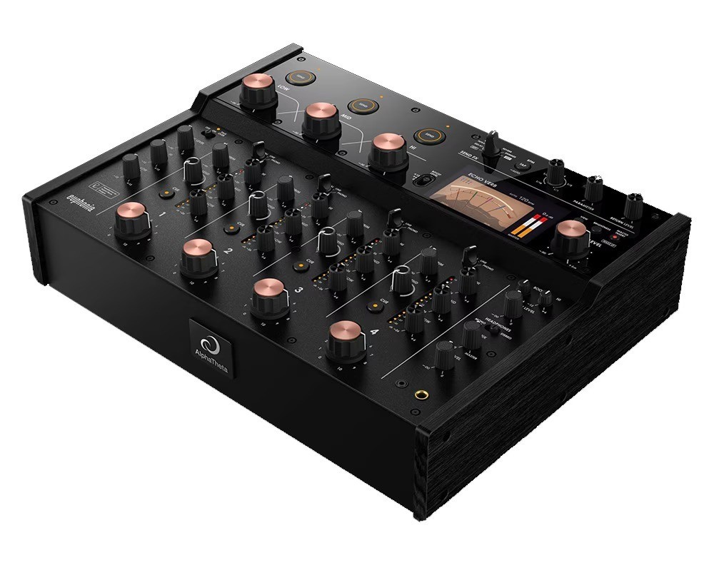 AlphaTheta EUPHONIA 4ch Rotary DJ Mixer Isolator Rupert Neve Designs Transformer