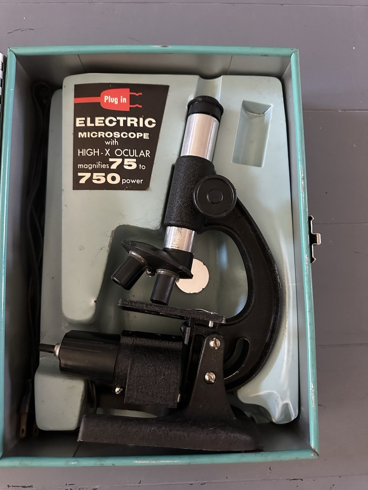 Porter Microcraft Microscope Lab 264 From 1960s