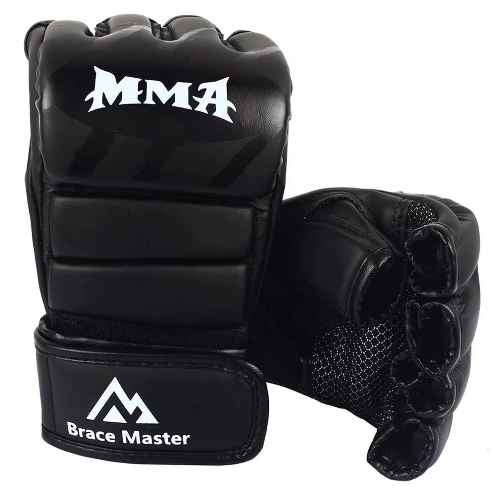 Martial Arts MMA Gloves Training Sparring Protection (Large)