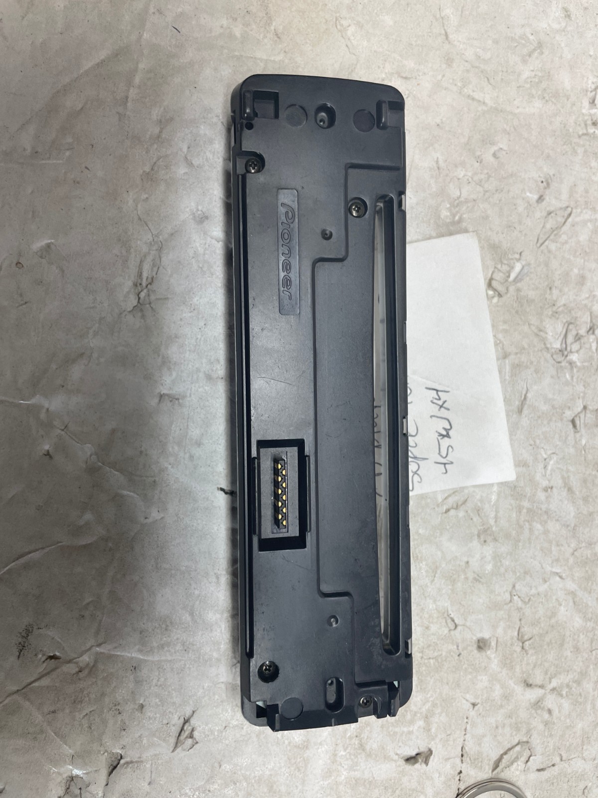 used pioneer cd player face plate only