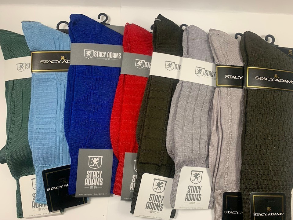 🔥🔥🔥 New Stacy Adams Silky Dress Socks + 🎁🎁 Free Gift - Free Dress Socks!