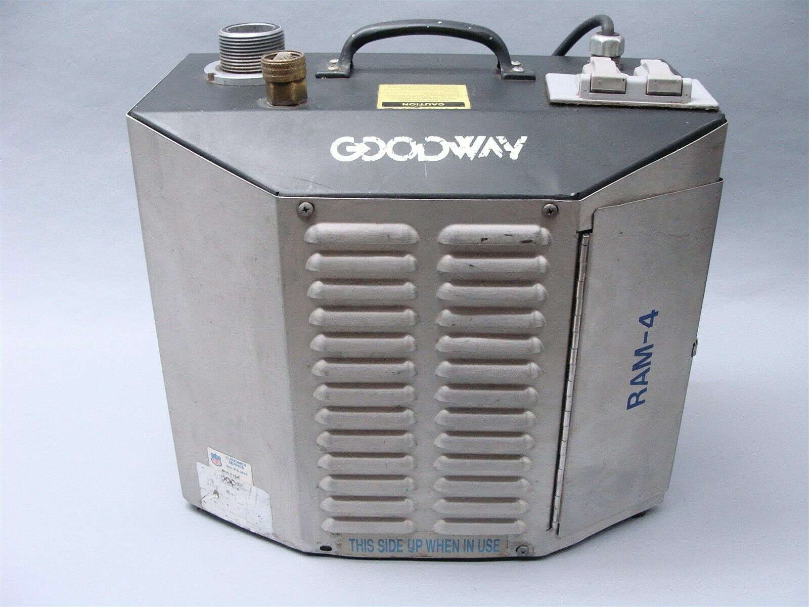 REPAIR of your leaky GOODWAY REAM-A-MATIC RAM-4 CHILLER CONDENSER TUBE CLEANER