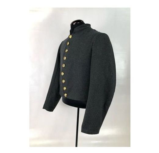 Confederate Richmond Depot Type 3 Jacket of Charcoal Grey Size 48