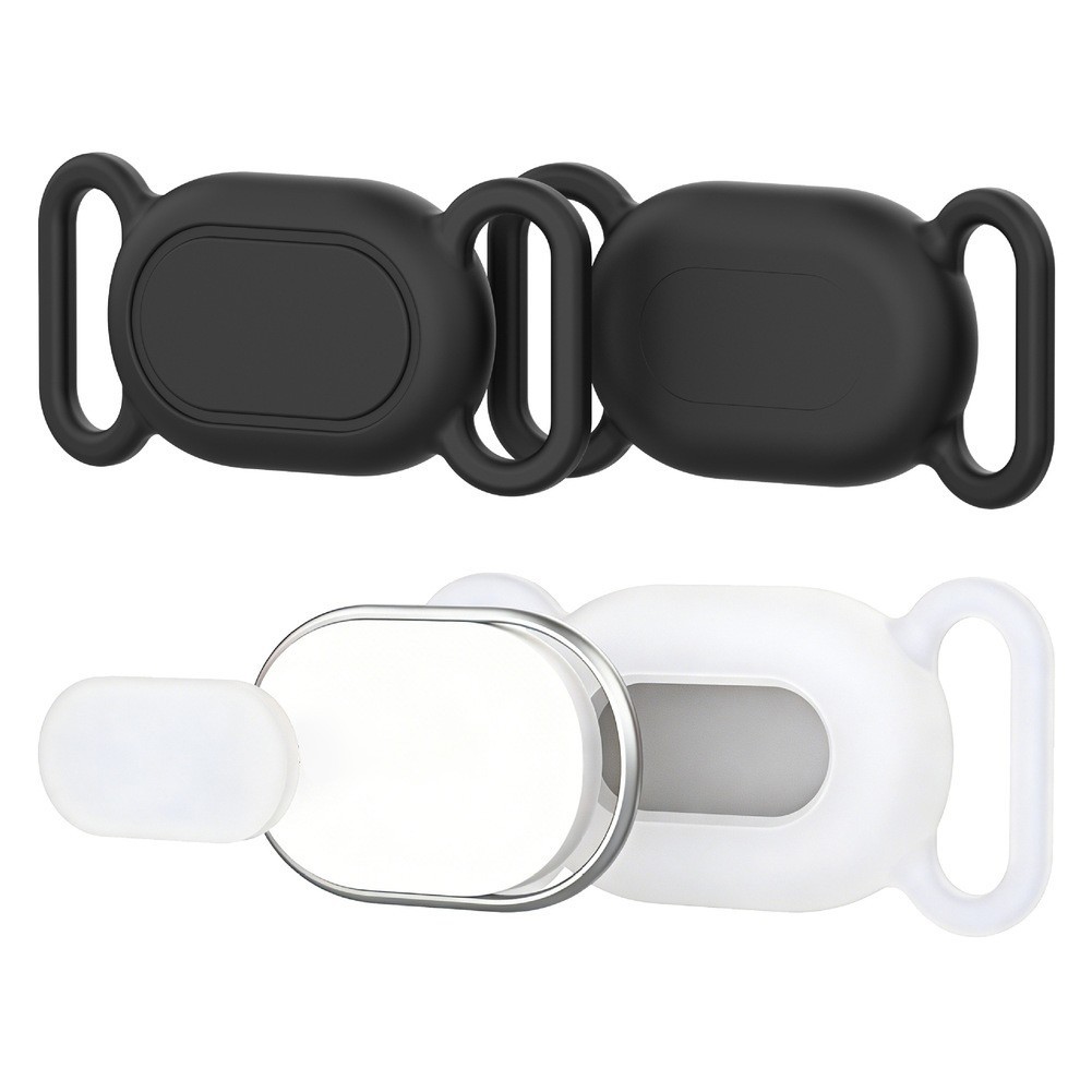 Waterproof Silicone Collar Holder for Xiaomi Tracking Tags - Navy Blue