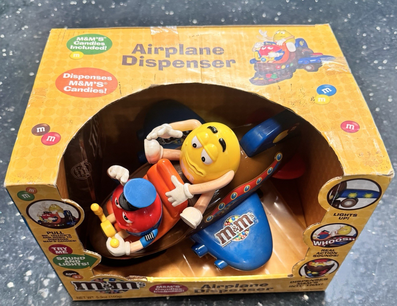 M&Ms Airplane DIspenser