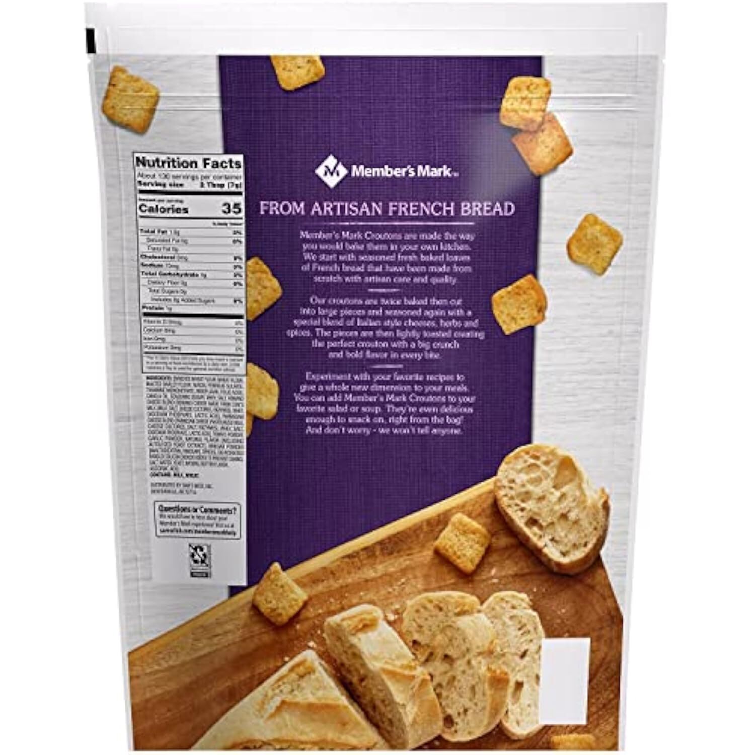 Member's Mark Seasoned Croutons (32 Ounce)