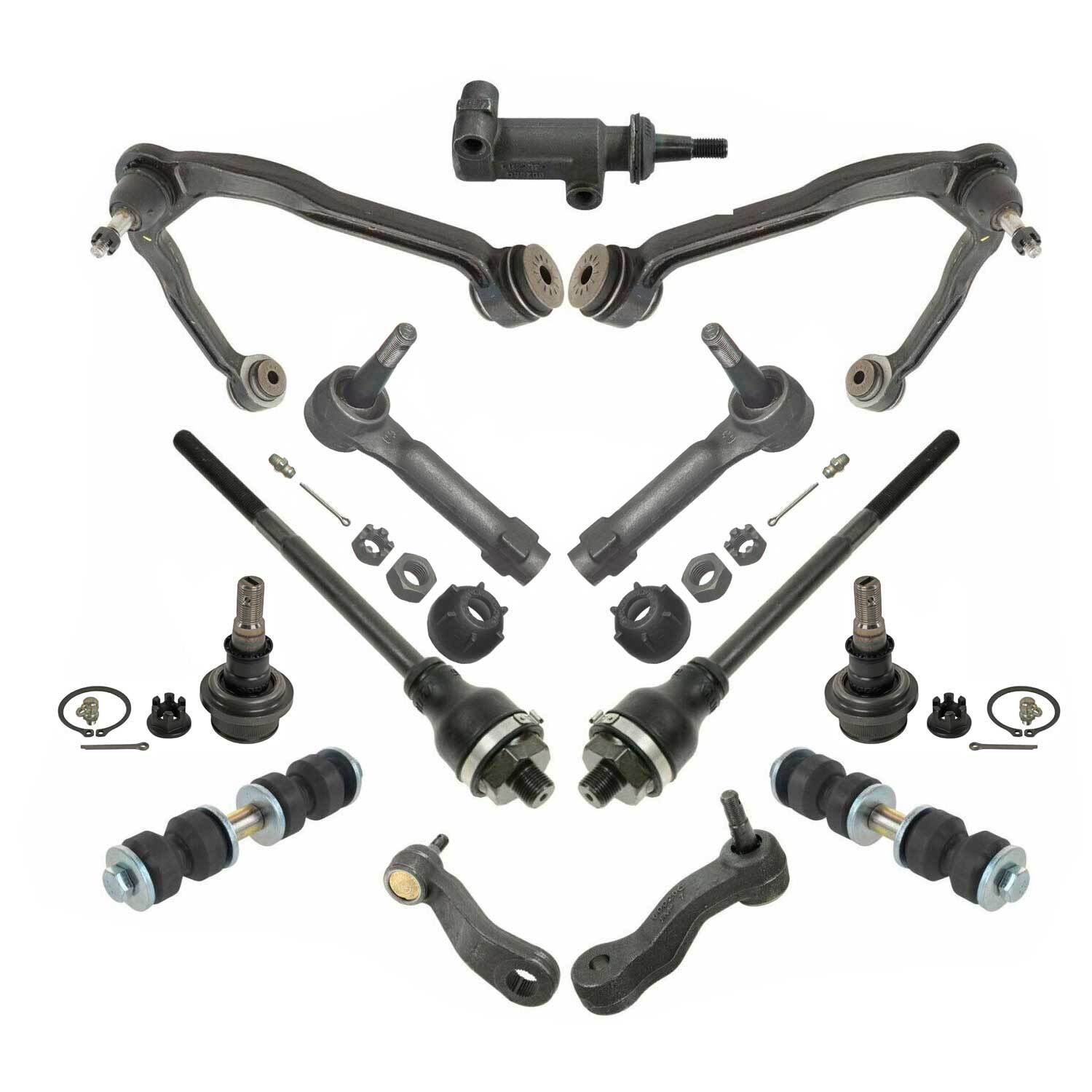 MOOG 13PCS Steering & Suspension Kit Front End Set For Silverado Sierra 1500 4WD