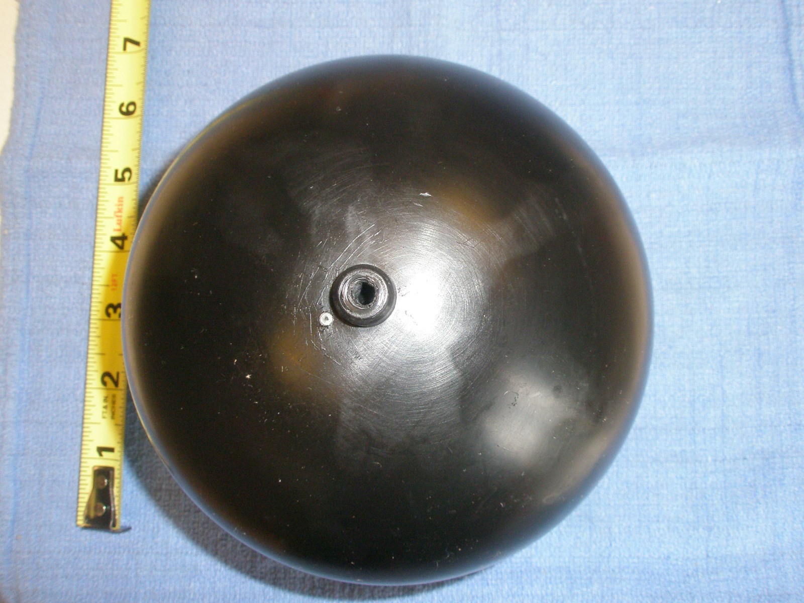 PF6 Spherical 6" Black Poly Round Float Valve Ball Robert or Bob Control Devices