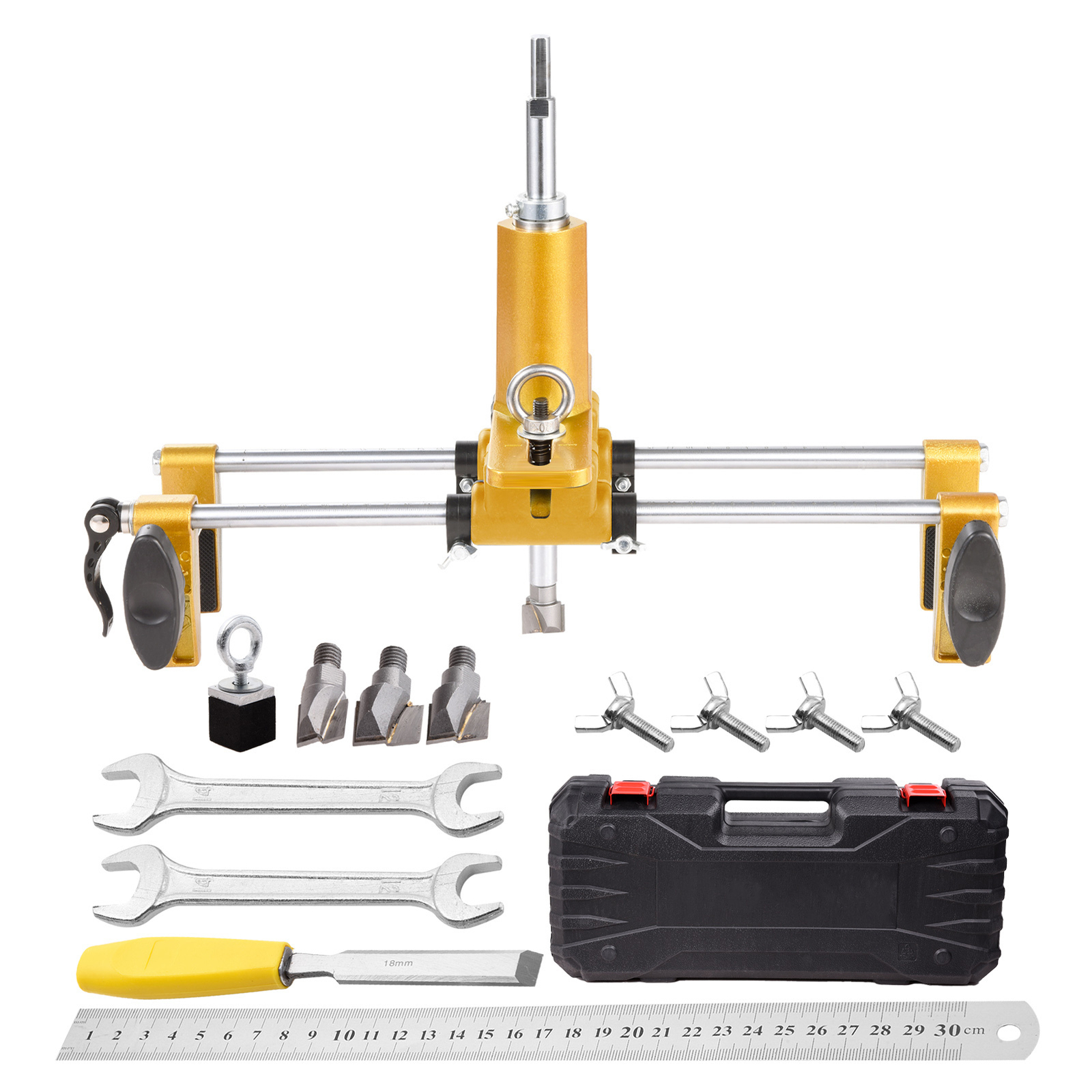 Mortising Jig Tool High Efficiency Lock Mortiser Precision Mortising methodical