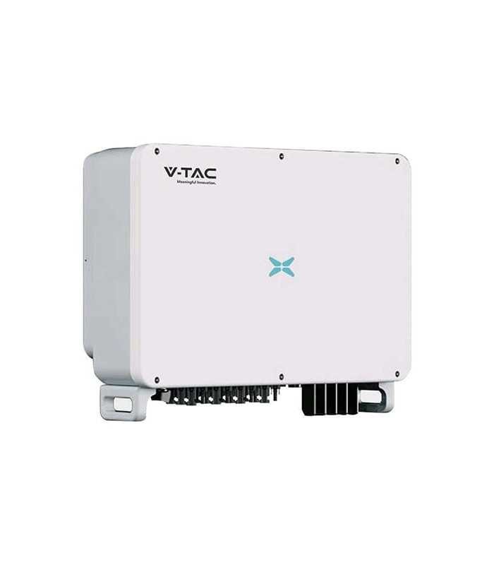V-Tac Inverter On Grid 50kW Three Phase IP66 for Photovoltaic System CEI 0-21
