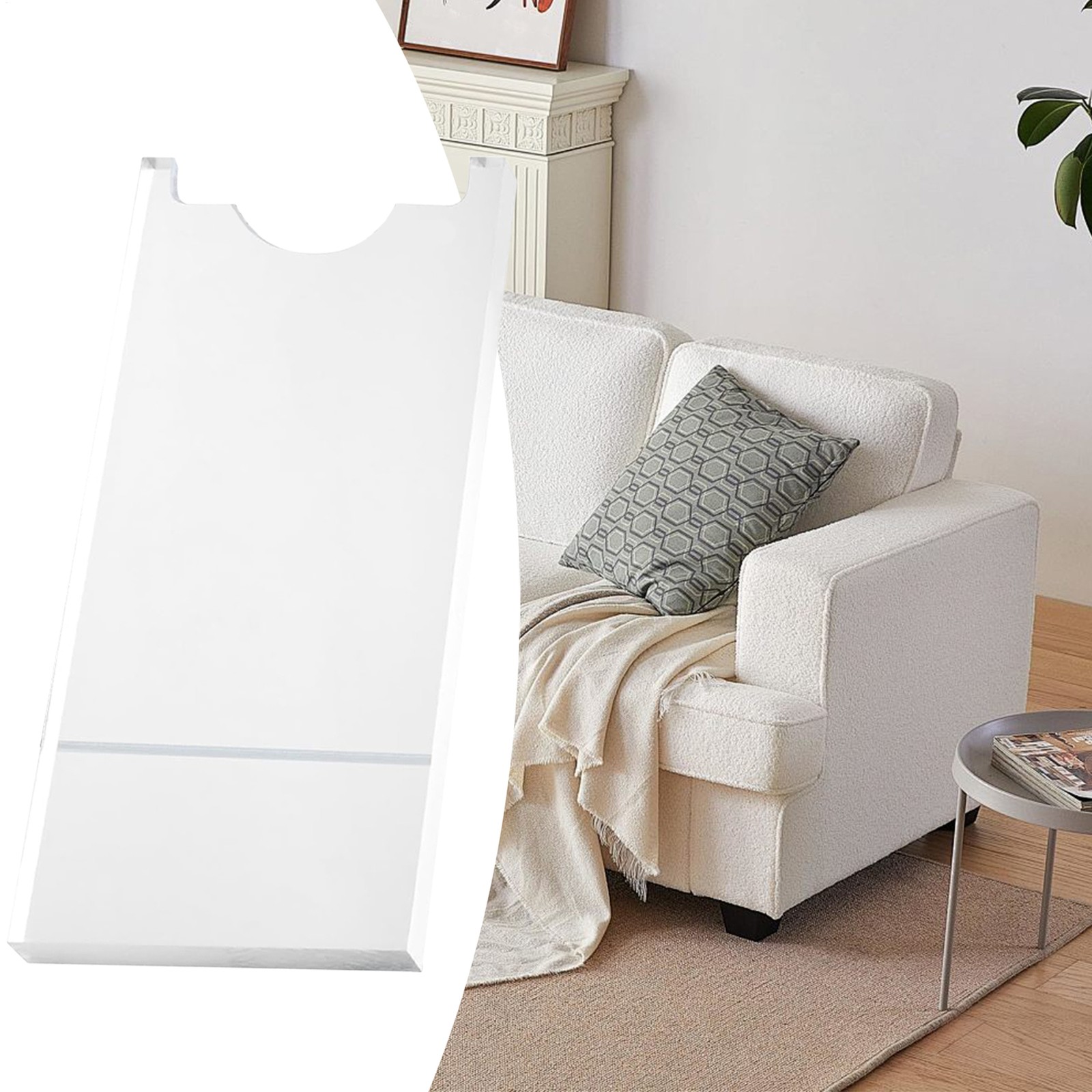 Couch Stoppers General Wall Spacer Non-Slip Acrylic Furniture Stoppers premium