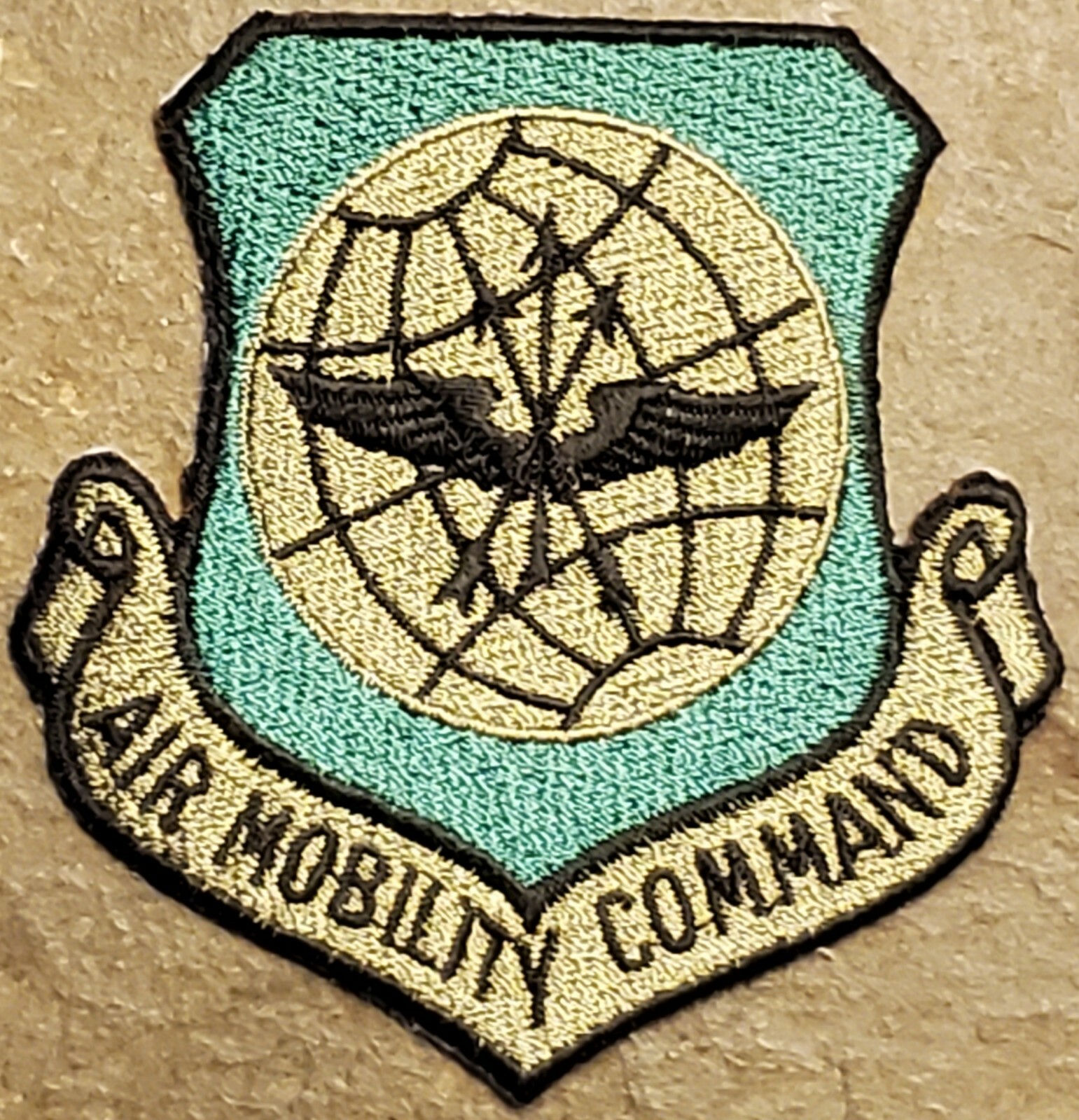 USAF AIR MOBILITY COMMAND MAC (MAJCOM) PATCH - MINT- SUBDUED - FLIGHT VINTAGE