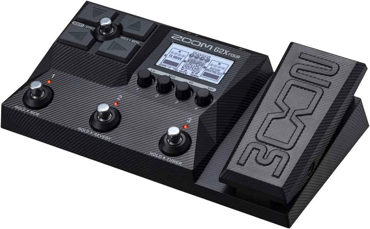 ZOOM G2 FOUR Guitar Multi Effects Pedal Equipped with multi-layer IR function