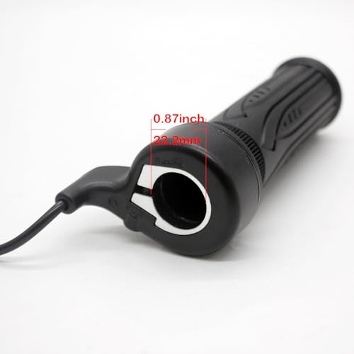 Electric Bike Full Twist Throttle, Electric Scooter 3 Pin waterproof plug