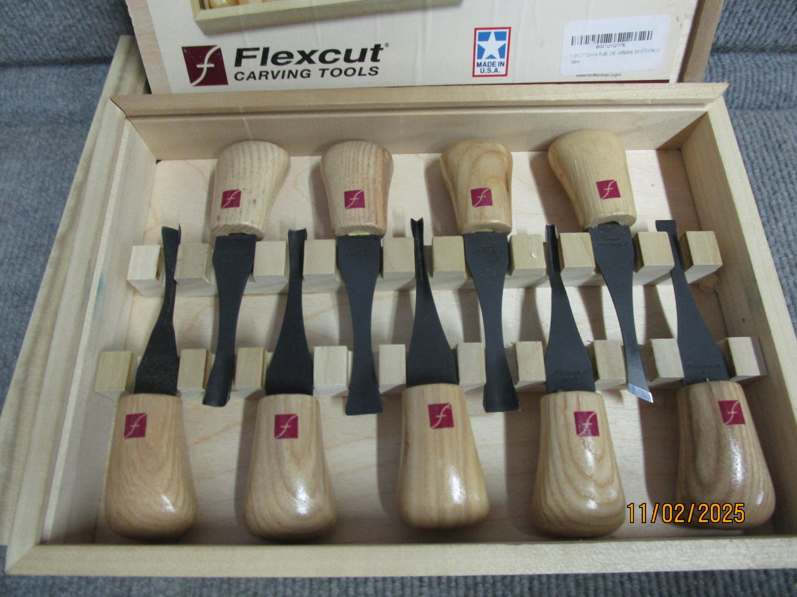 Flex Cut 9pc Deluxe Palm Set Model FR405