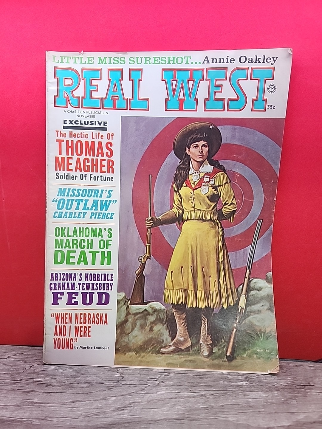 REAL WEST - NOVEMBER 1967  - TRUE TALES OF AMERICAN FRONTIER