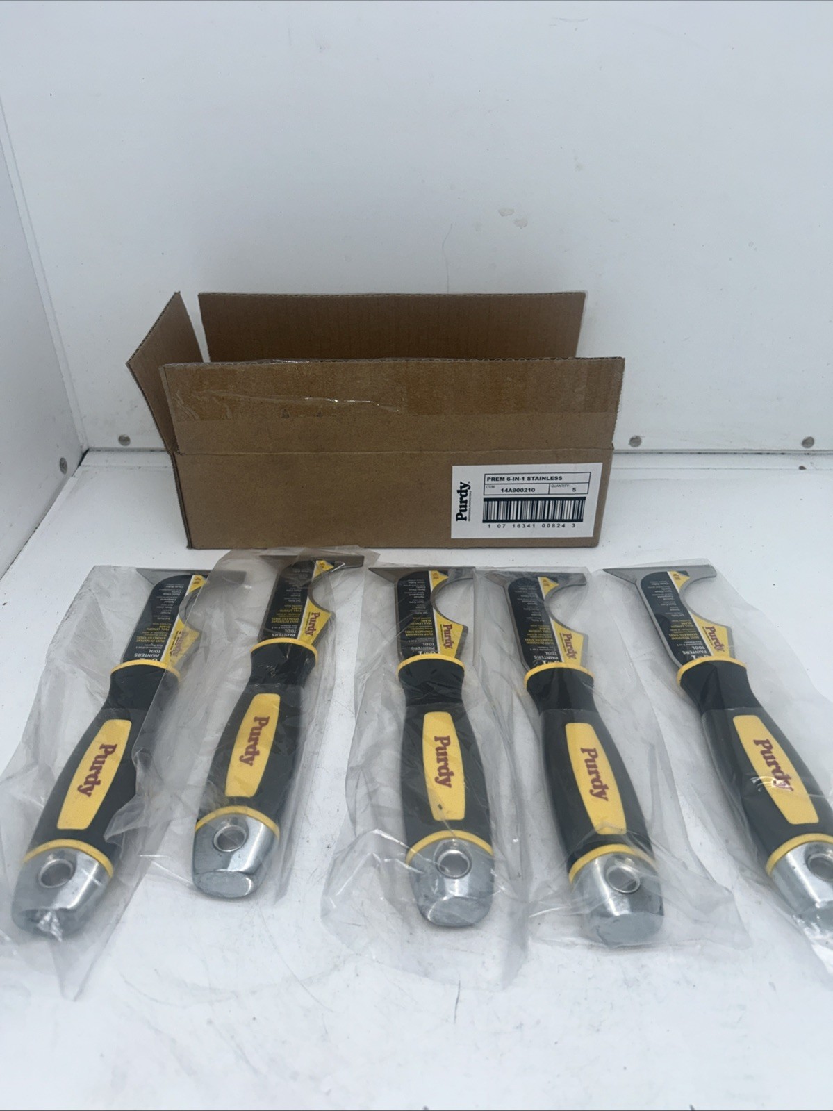 (5) Purdy 14A900210 Premium 6-in-1 Painter's Tool with Hammerhead 7412141 J40