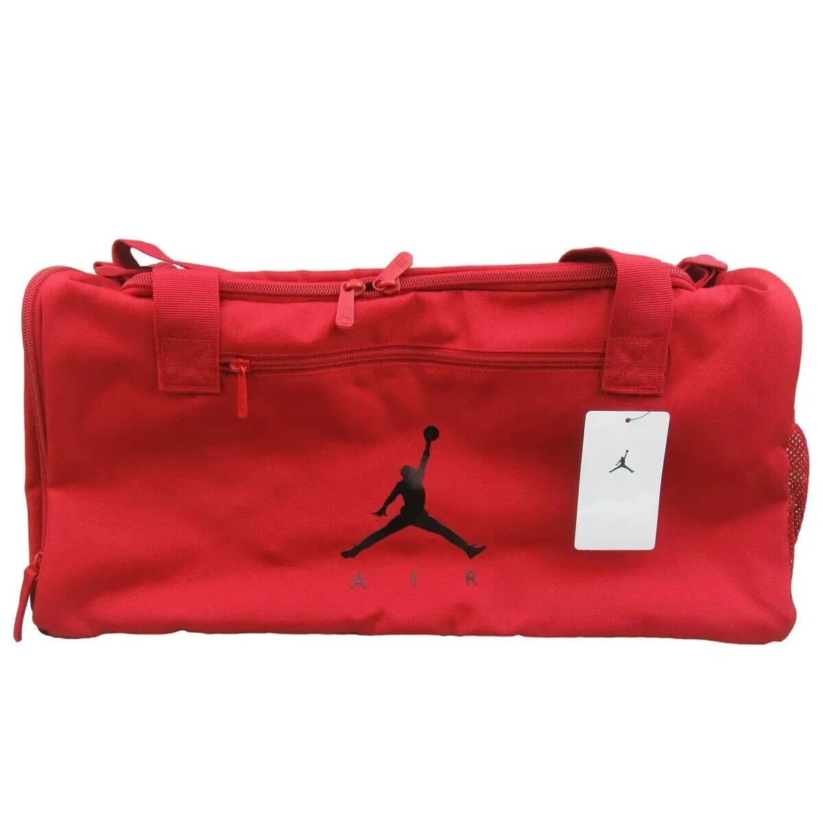 Nike Air Jordan Jumpman Duffle Bag Red Black New Small Gym Travel SM0744R78 New