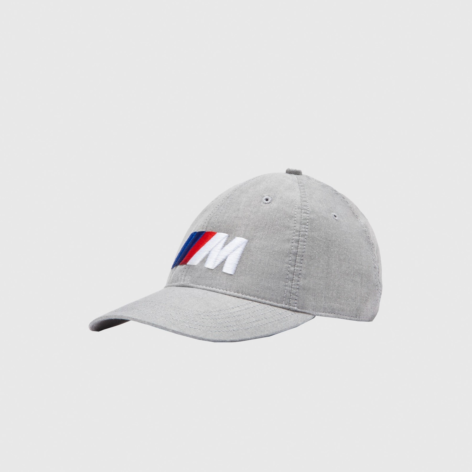 Genuine BMW Adults Baseball Cap / Hat with M Logo - Grey - 80162864021