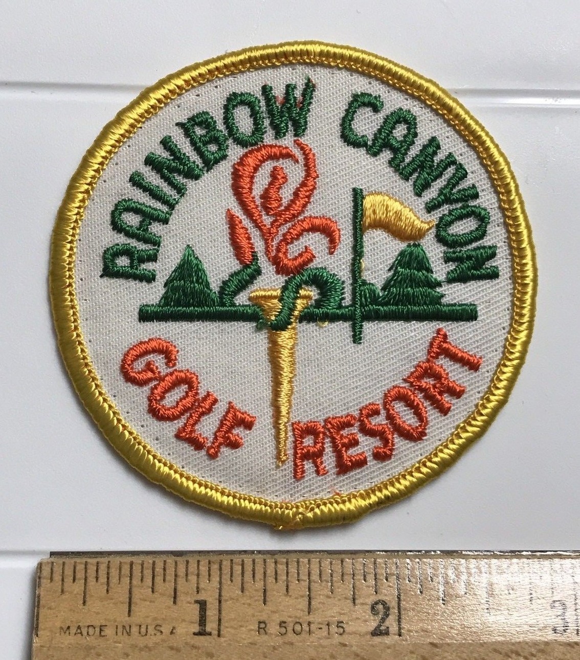 Rainbow Canyon Golf Resort Temecula California CA Souvenir Patch