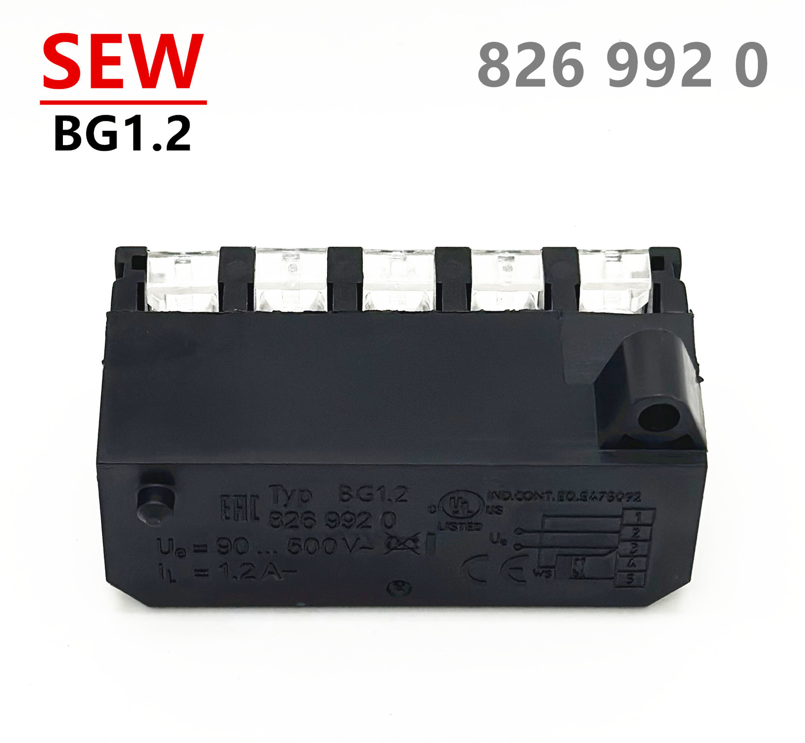1x Replace rectifier BG 1.2 826 992 0 TYP BG1.2 8269920
