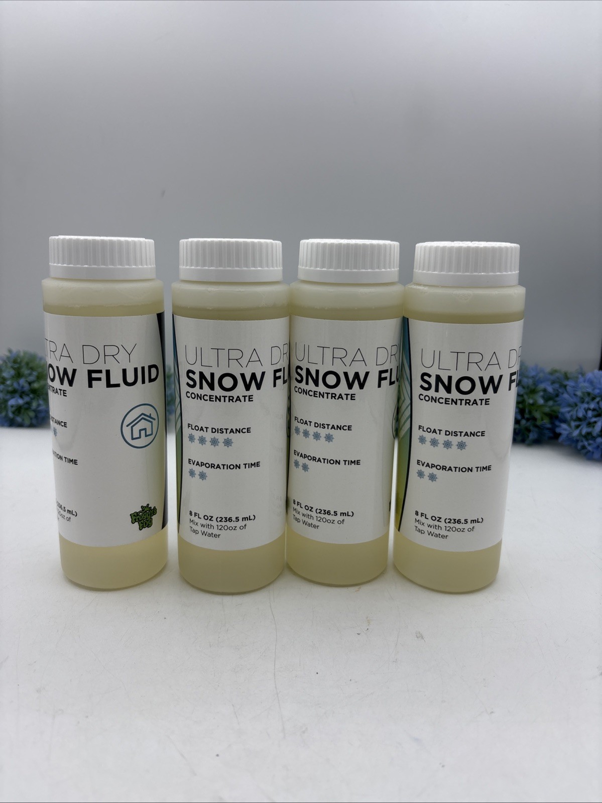 4 Lot Ultra Dry Snow Fluid Concentrate 8oz Froggy’s Fog