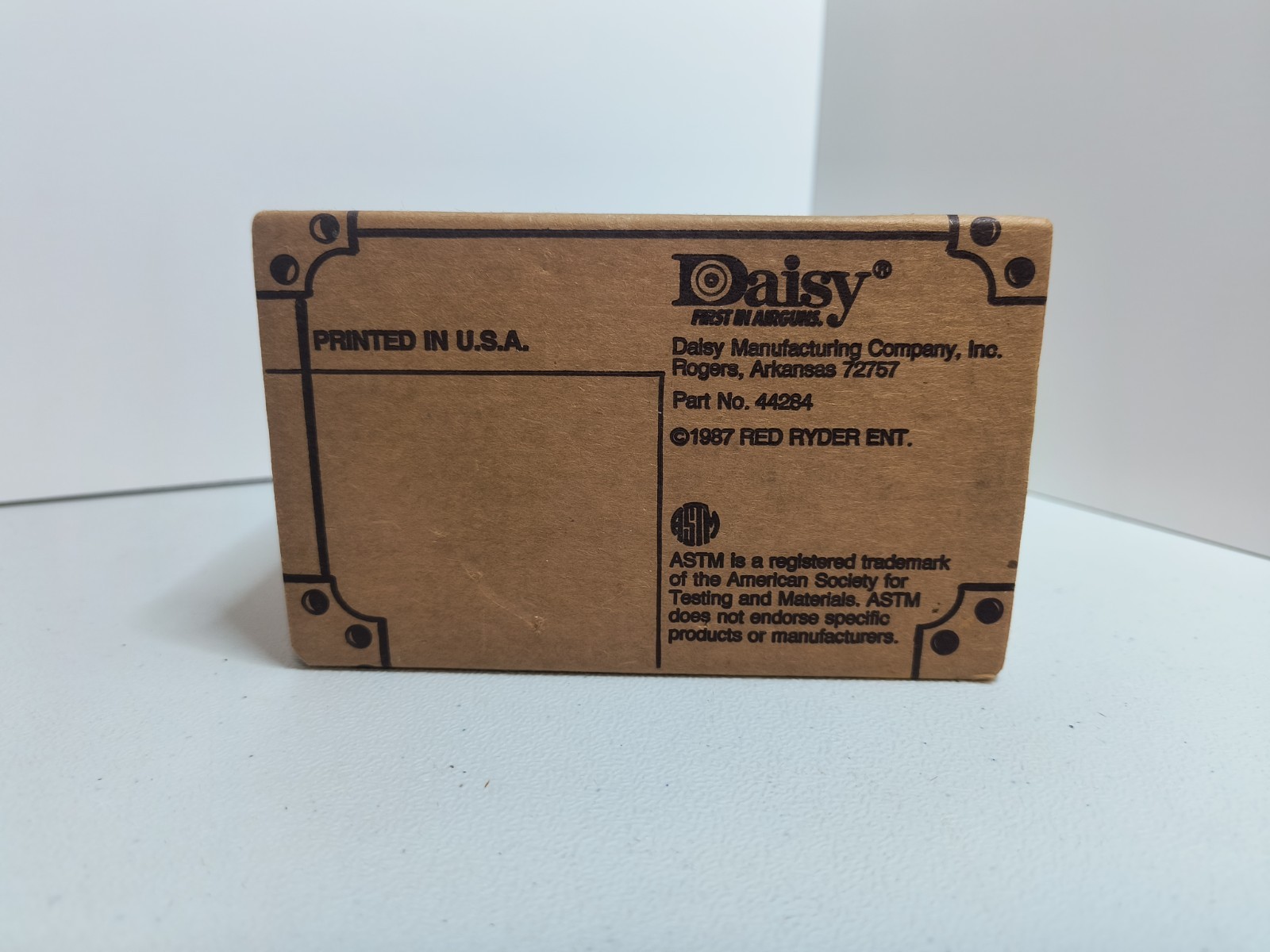 1987 Daisy Red Ryder BB Strongbox 5000 BB's 33 Paks - Quick Silver - Full