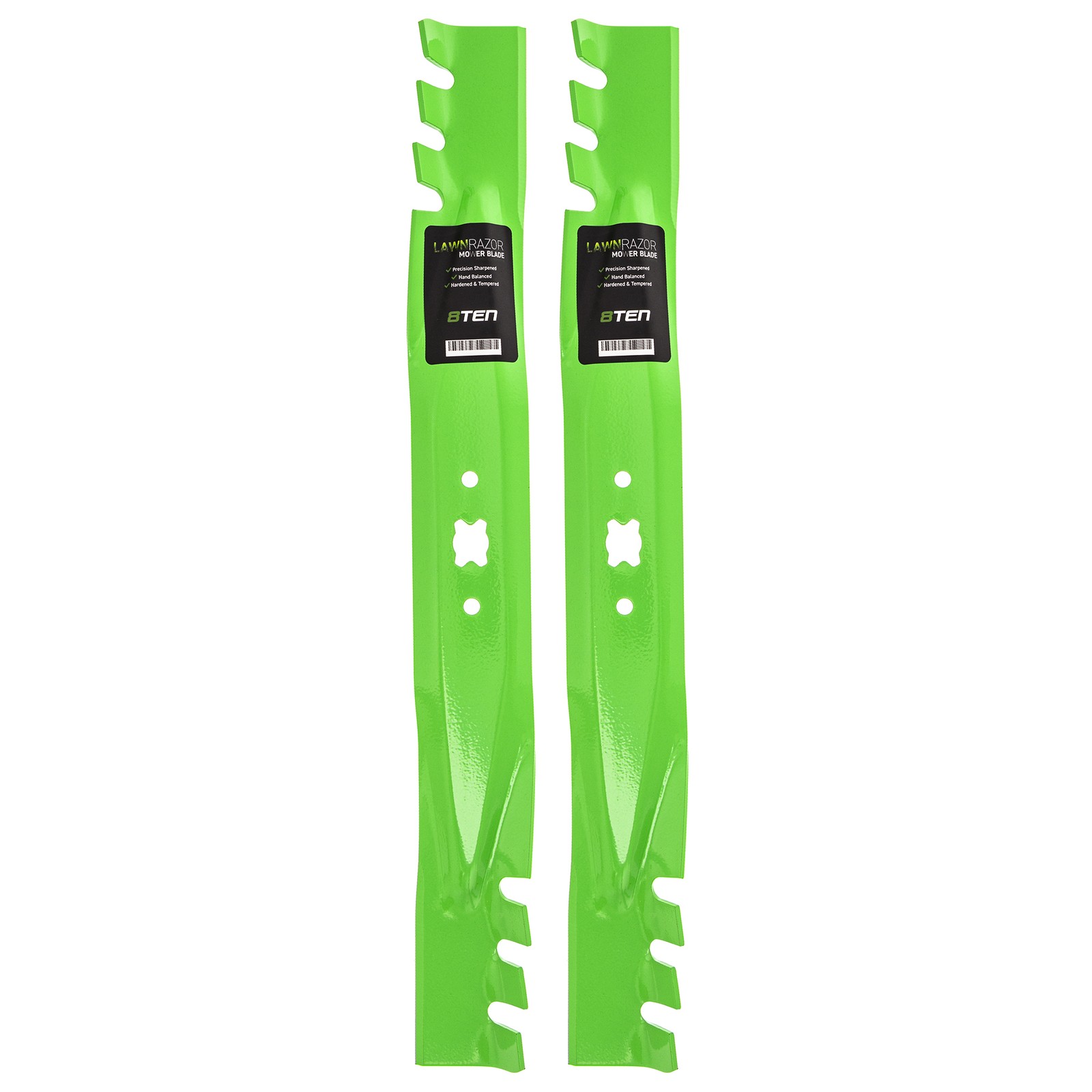 LawnRAZOR Toothed Blade for Cub Cadet SC500 SC100 SC300HW SC500Z CC46ES 2-Pack