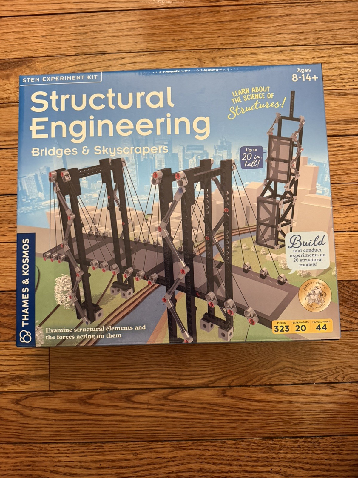 NEW Thames Kosmos STEM STRUCTURAL ENGINEERING BRIDGES & SKYSCRAPERS Build