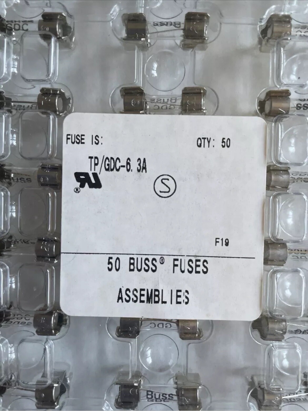 GDC-6.3A Time Delay 6.3A Slow Blow Acting (Box Of 1000 pc) Buy One Get One Free