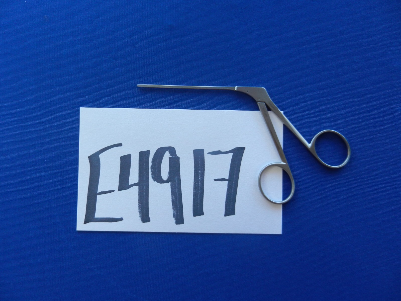 E4917 V. Mueller AU14120 Wullstein ENT Fine Serrated Straight Forceps