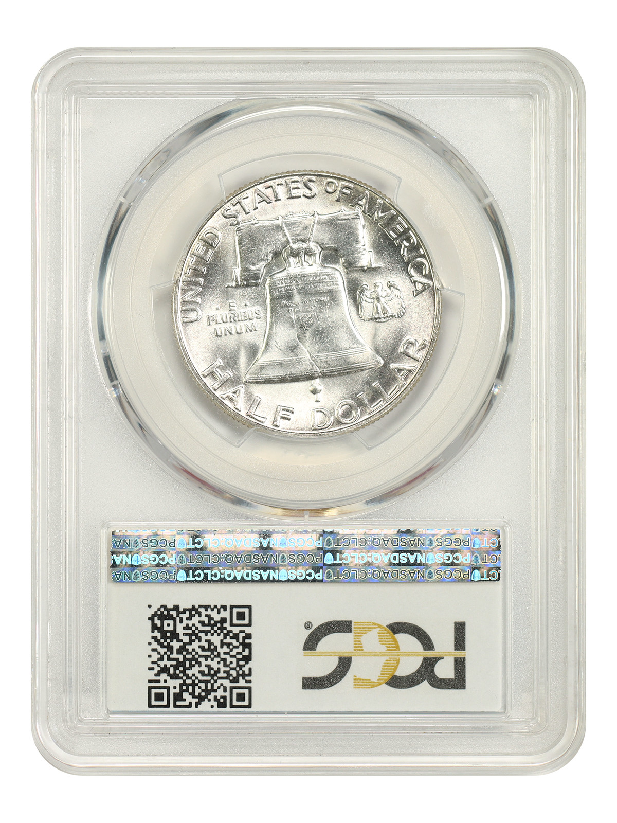 1956 50C PCGS MS63FBL - Franklin Half Dollar