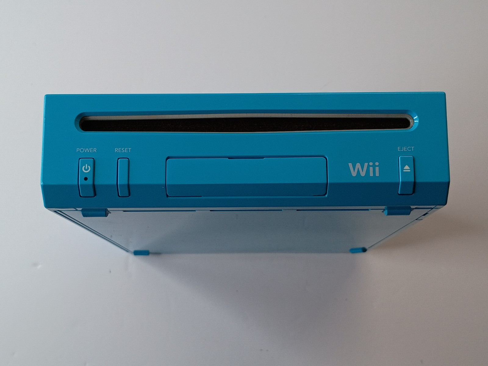 Nintendo Wii Limited Edition Blue Console System Bundle with 4 Games
