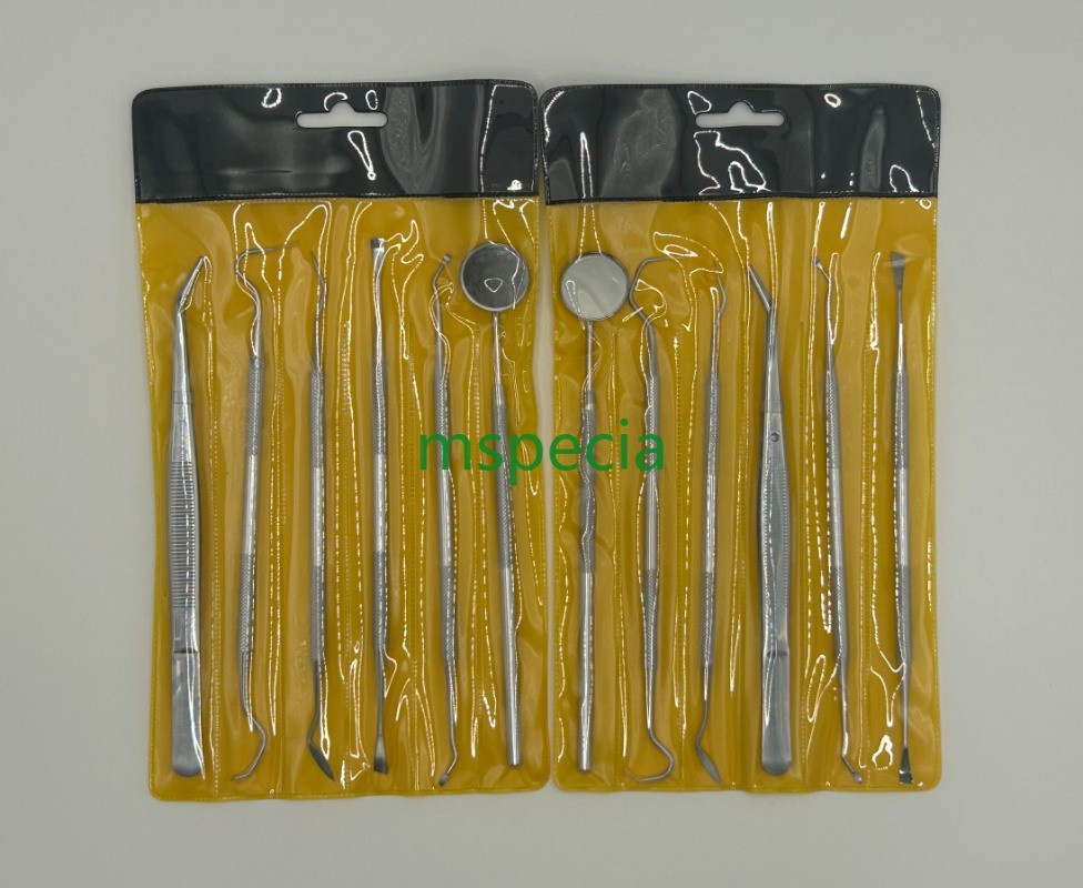 Dental Tools Kit – Professional Stainless Steel Teeth Cleaning Set Get One Free.