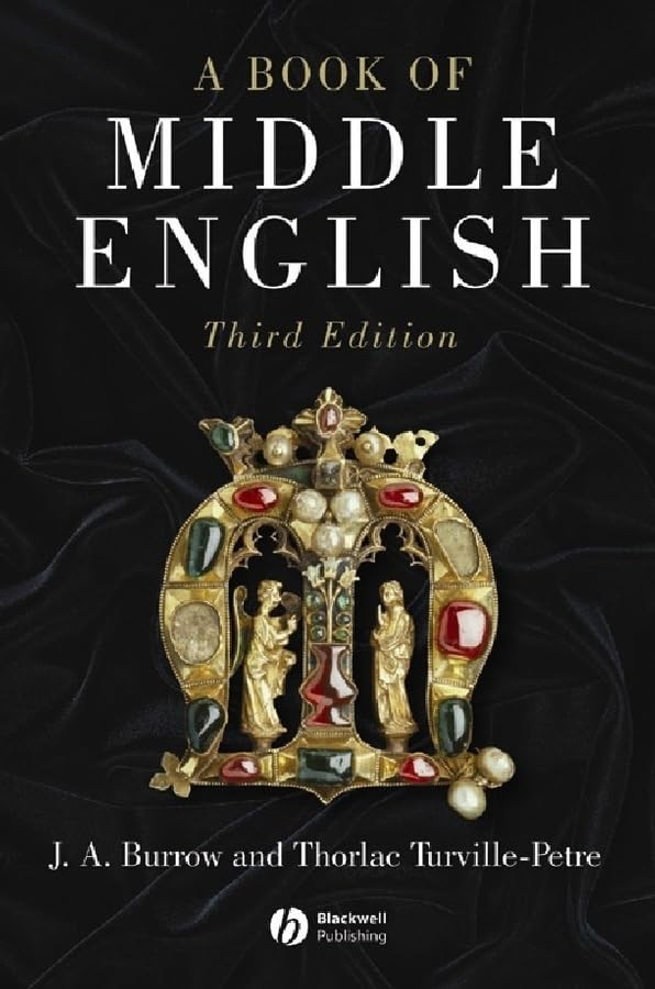 A Book of Middle English by Burrow, J. A. Paperback Book The Fast Free Shipping