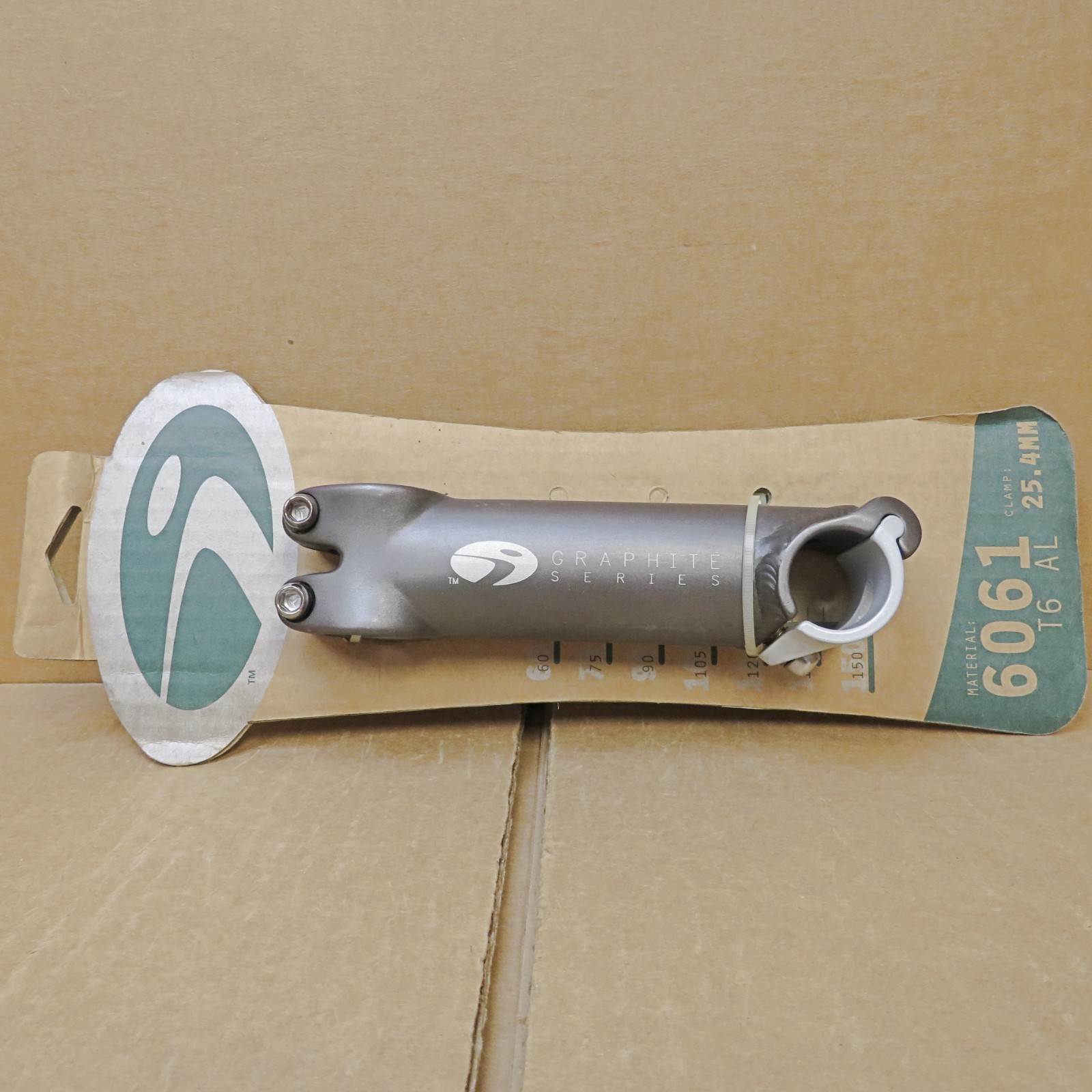 NOS Icon (TREK) Stem w/Detachable Clamp and 0 Degree Rise...120 mm x 25.4 mm