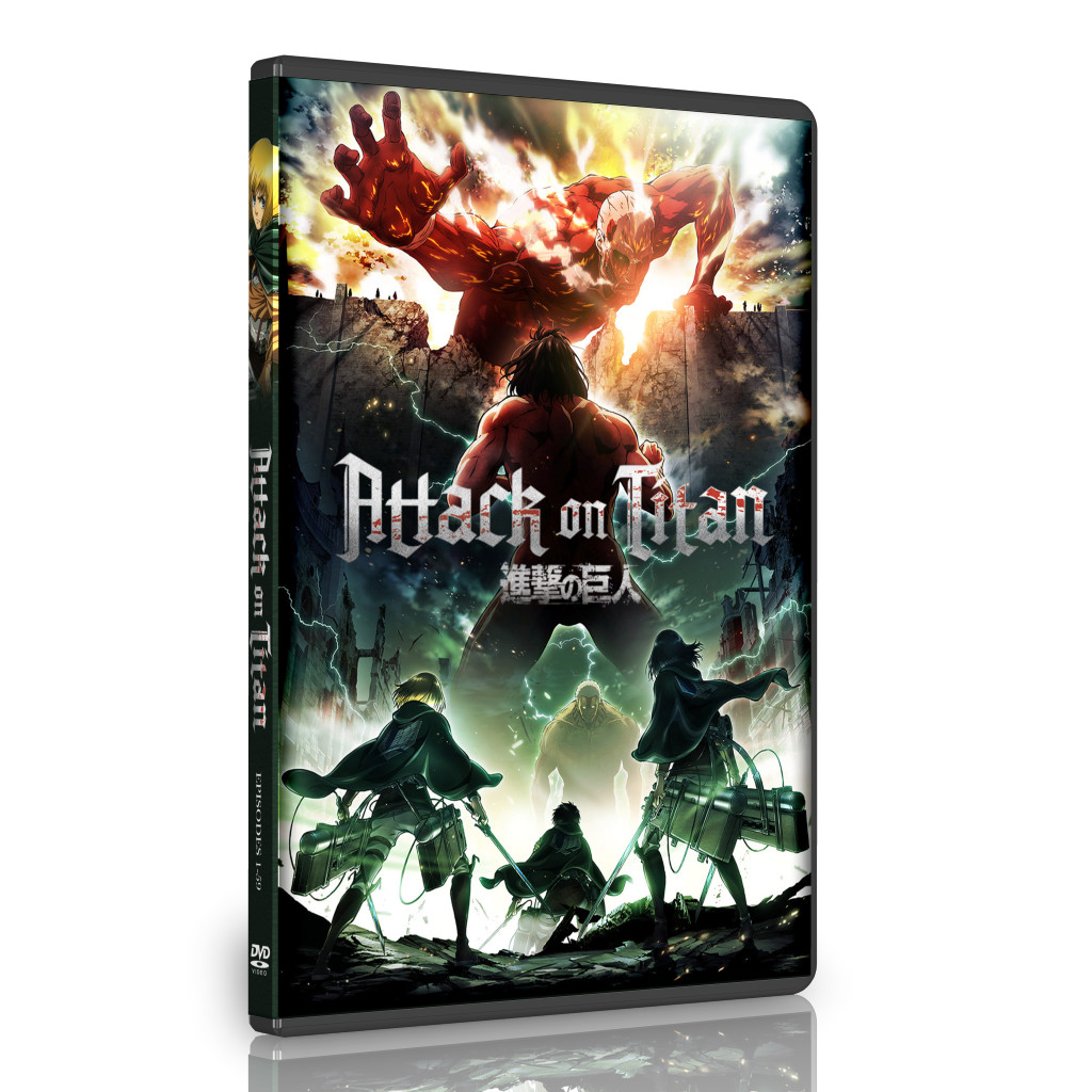 Attack on Titan (Episodes 1-59 end) [English Dubbed] Complete 3 Seasons 6DVD