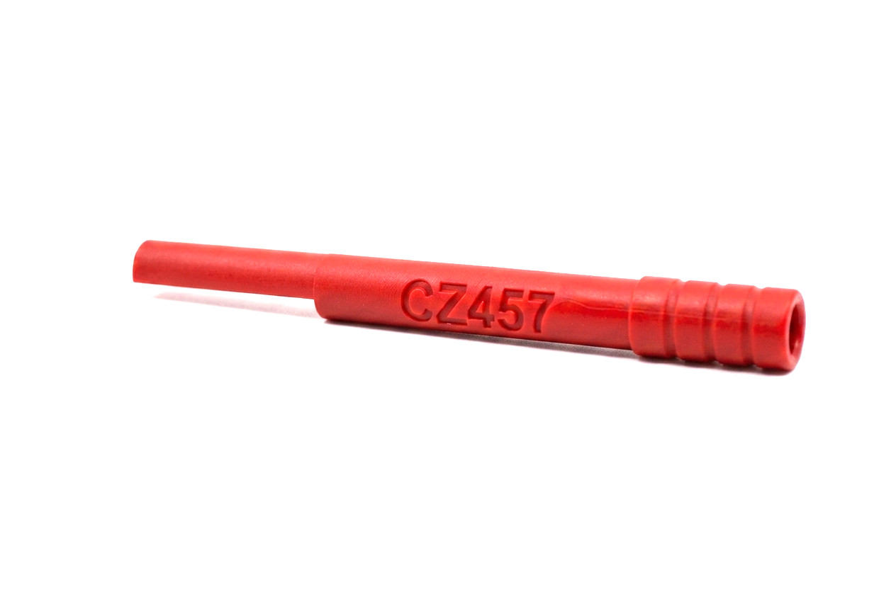 CZ 457 Bore Guide – Cleaning Support Tool for CZ 452 / 455 / 457 Rifles - Red