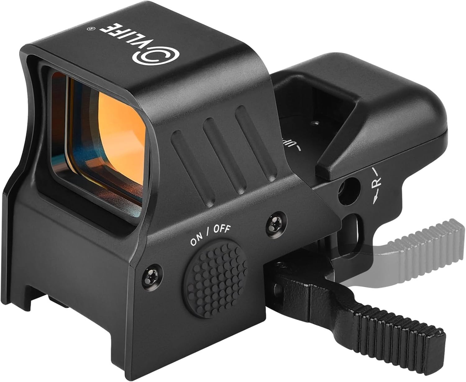 33mm Wide Objective Red Dot Optics with Shockproof Design - Tactical Advantage