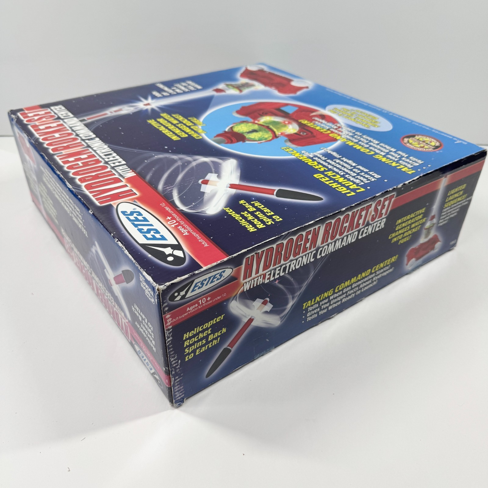 Estes Hydrogen Rocket Set Talking Electronic Command Center 1863 2007 Open Box