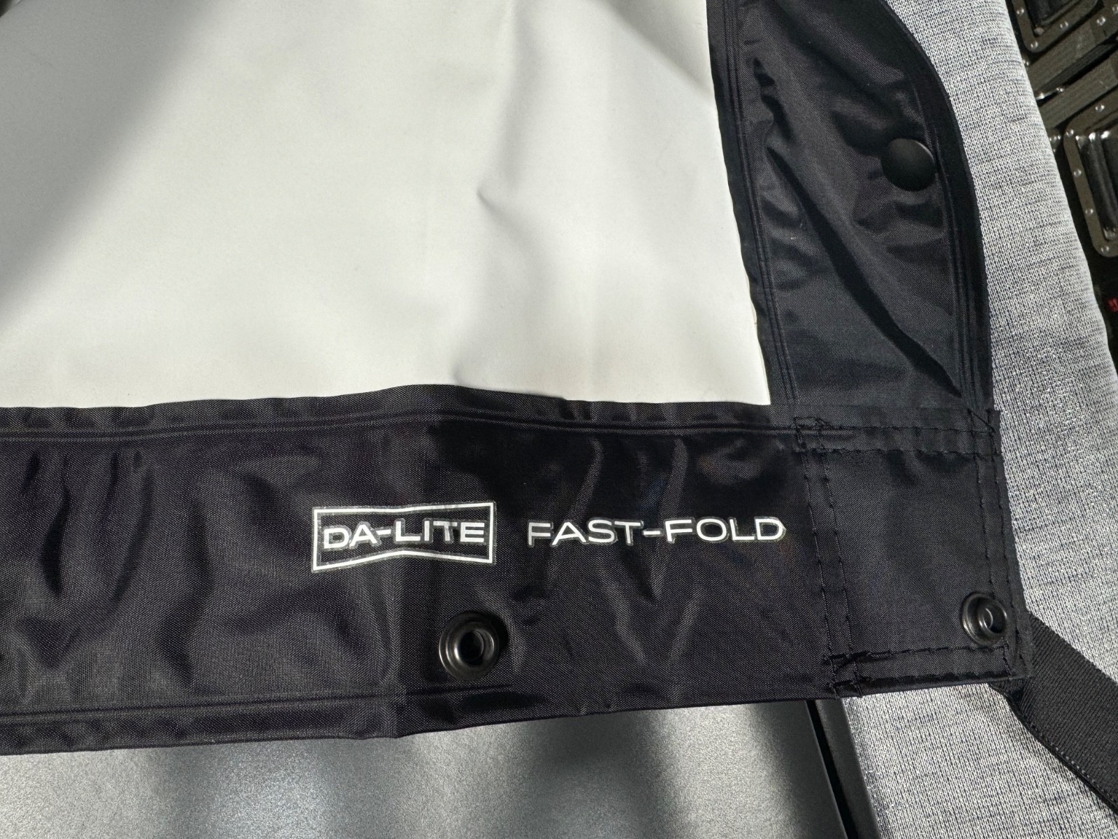Da-Lite fast fold screen 7' x 12' Front Fabric