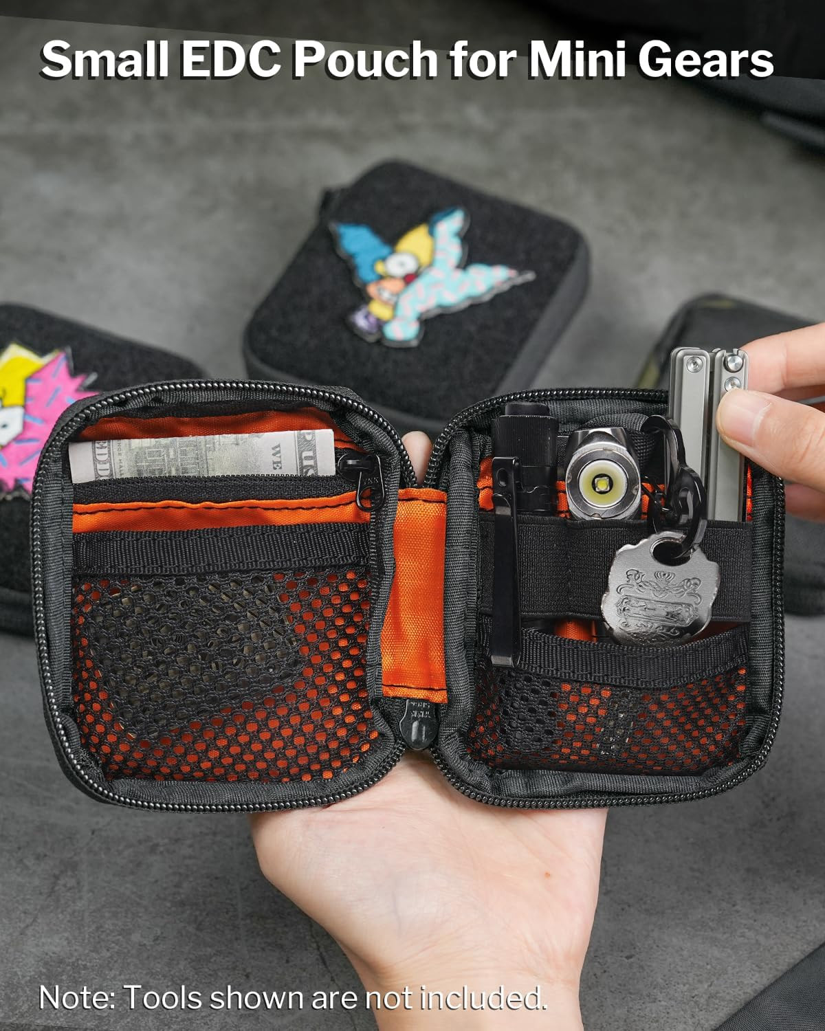 VE34 Mini EDC Organizer - Small Everyday Carry Pouch