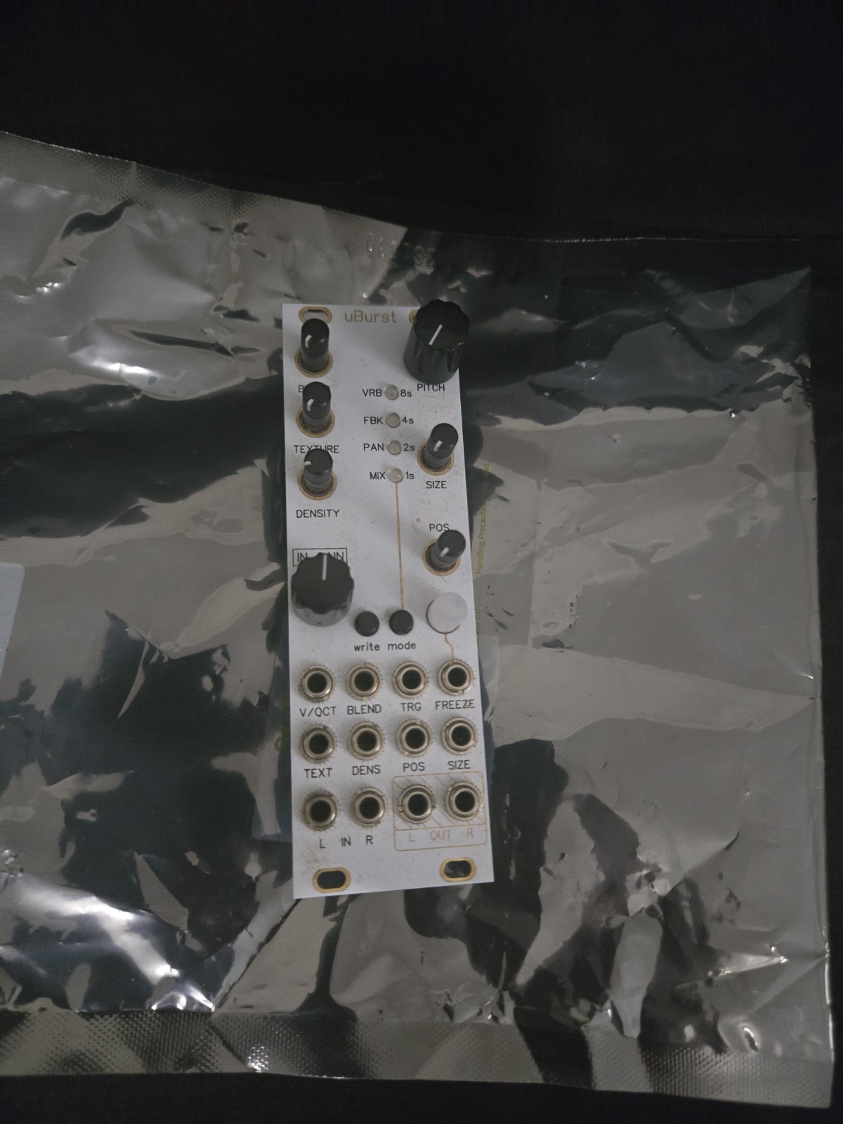 ​After Later Audio uBurst (Mutable Clouds) 8HP Granular Processor - Studio Grade
