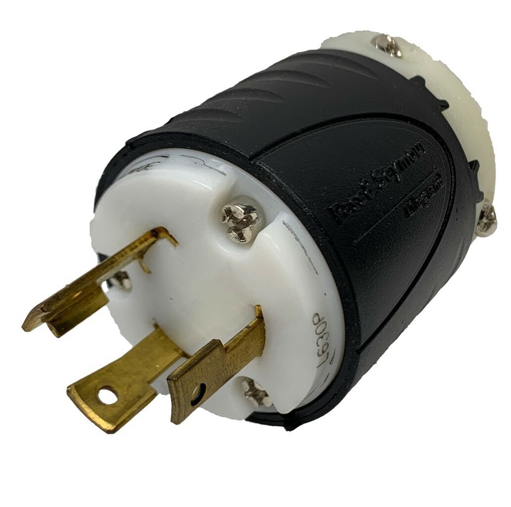 PASS & SEYMOUR L630P 30A 250V PLUG NEW OLD STOCK