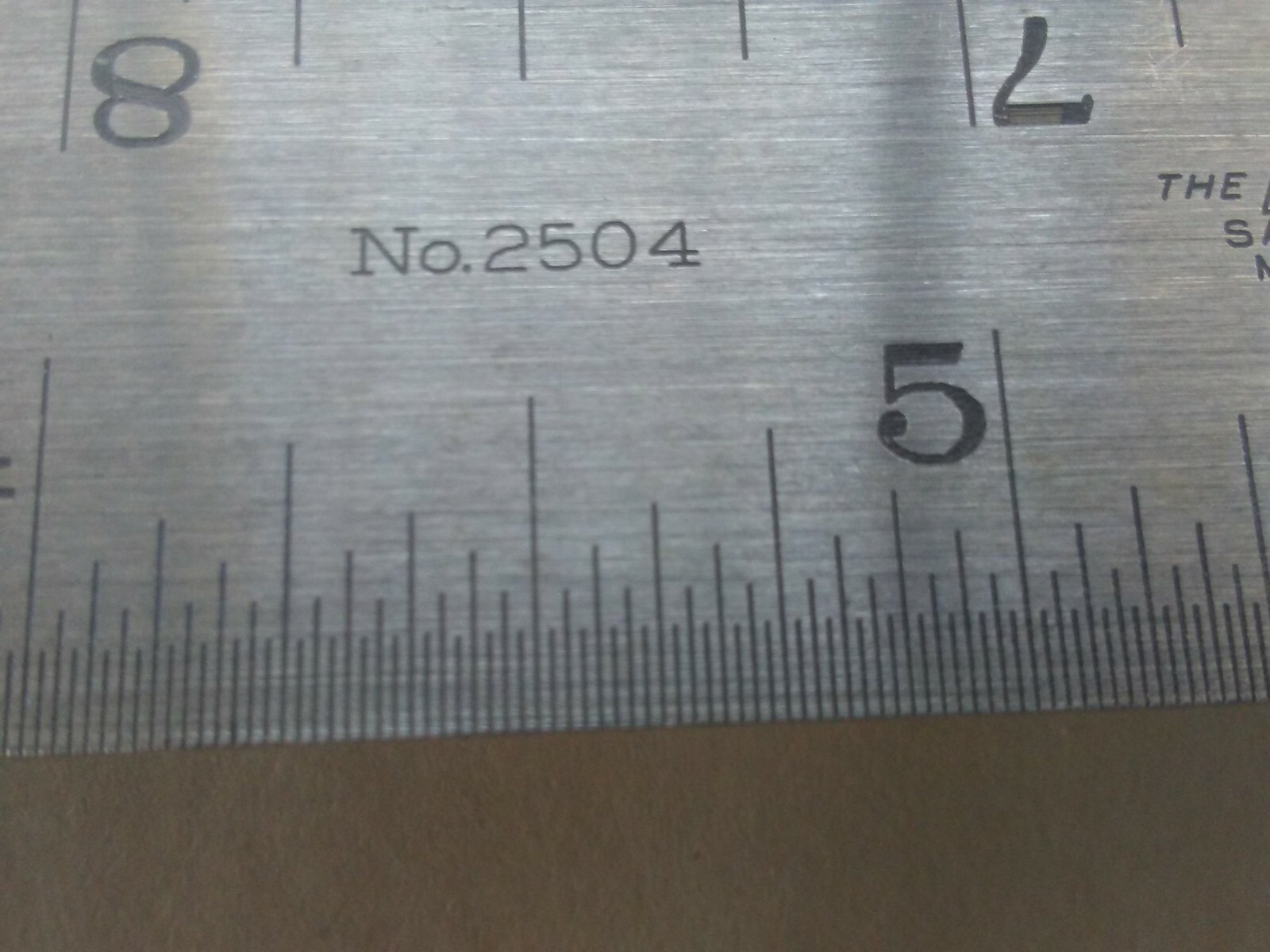 LUFKIN PROTRACTOR HEAD WITH 12" COMBINATION RULE AND STORAGE BOX