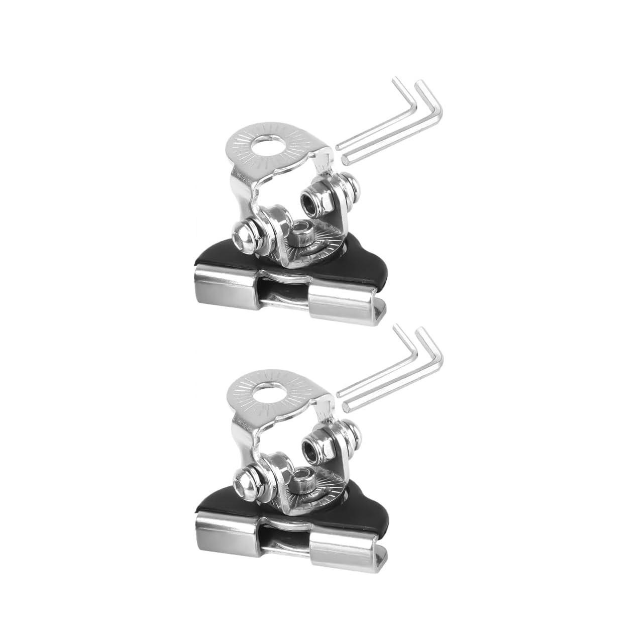Car LED Light Bar Mounting Bracket, 2PCS Adjustable Vehicle Pillar Hood Light...