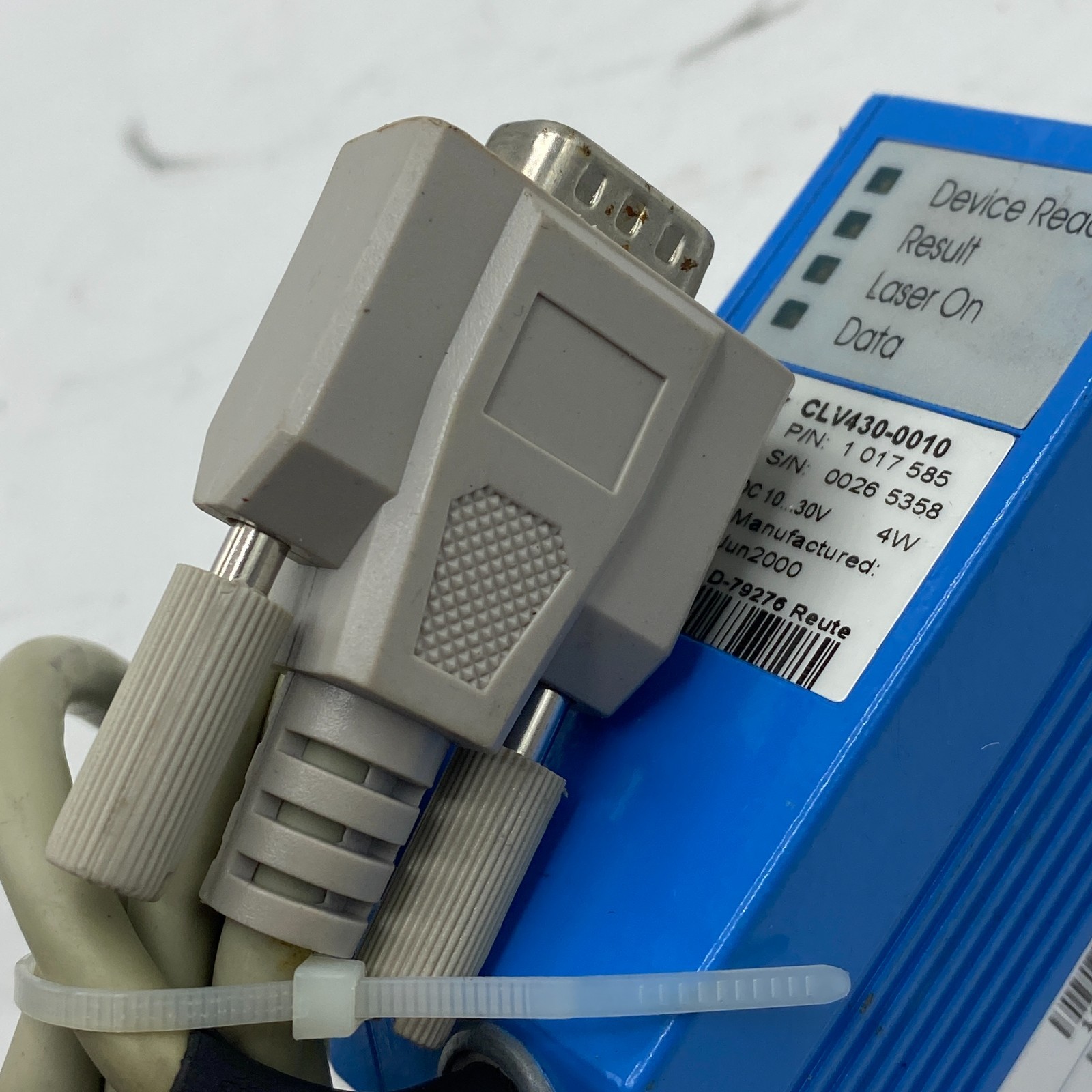 SICK CLV430-0010 Industrial Barcode Scanner 1017585 CLV430 Laser Reader✅