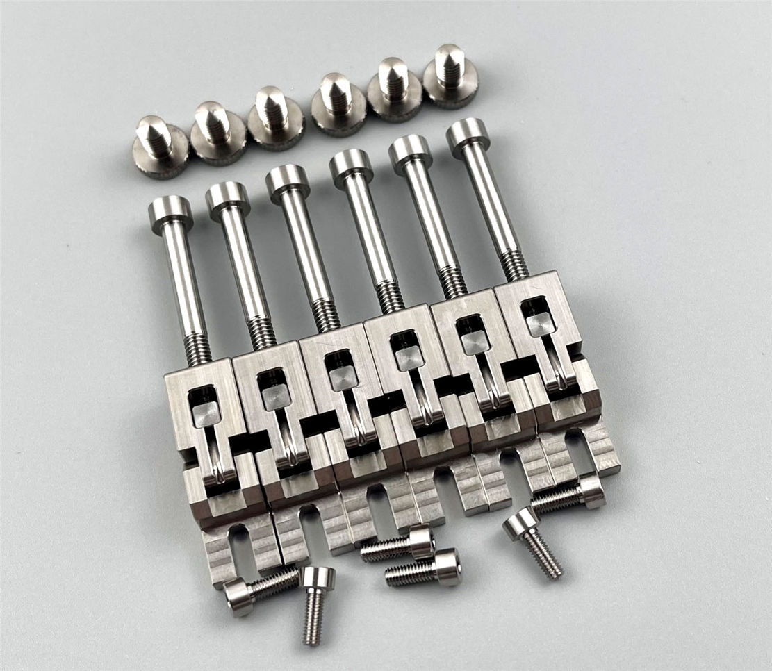 Titanium Alloy Hardware Guitar Tremolo Bridge Saddle Screws Kit Fit Floyd Rose