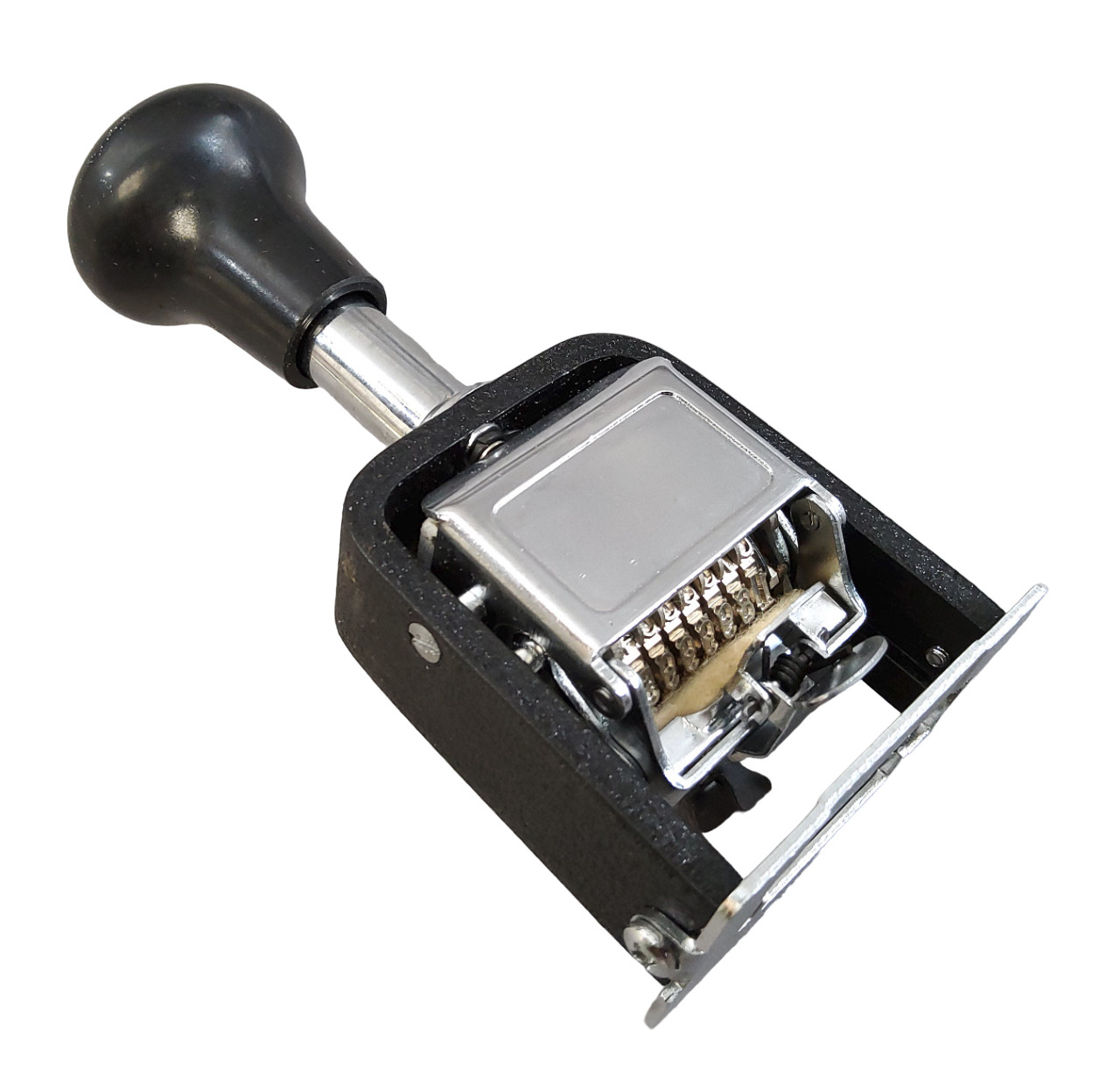 7 Digit Arial Font Automatic Advance Number Stamper Machine Brand New CMA1195